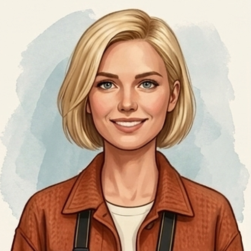Retrato de Lucía, agente de marketing